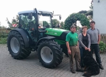 Breitreifen 600/65R30, 420/65R24 / Sauter Frontkraftheber mit elektrohydraulischer Geräteentlastung